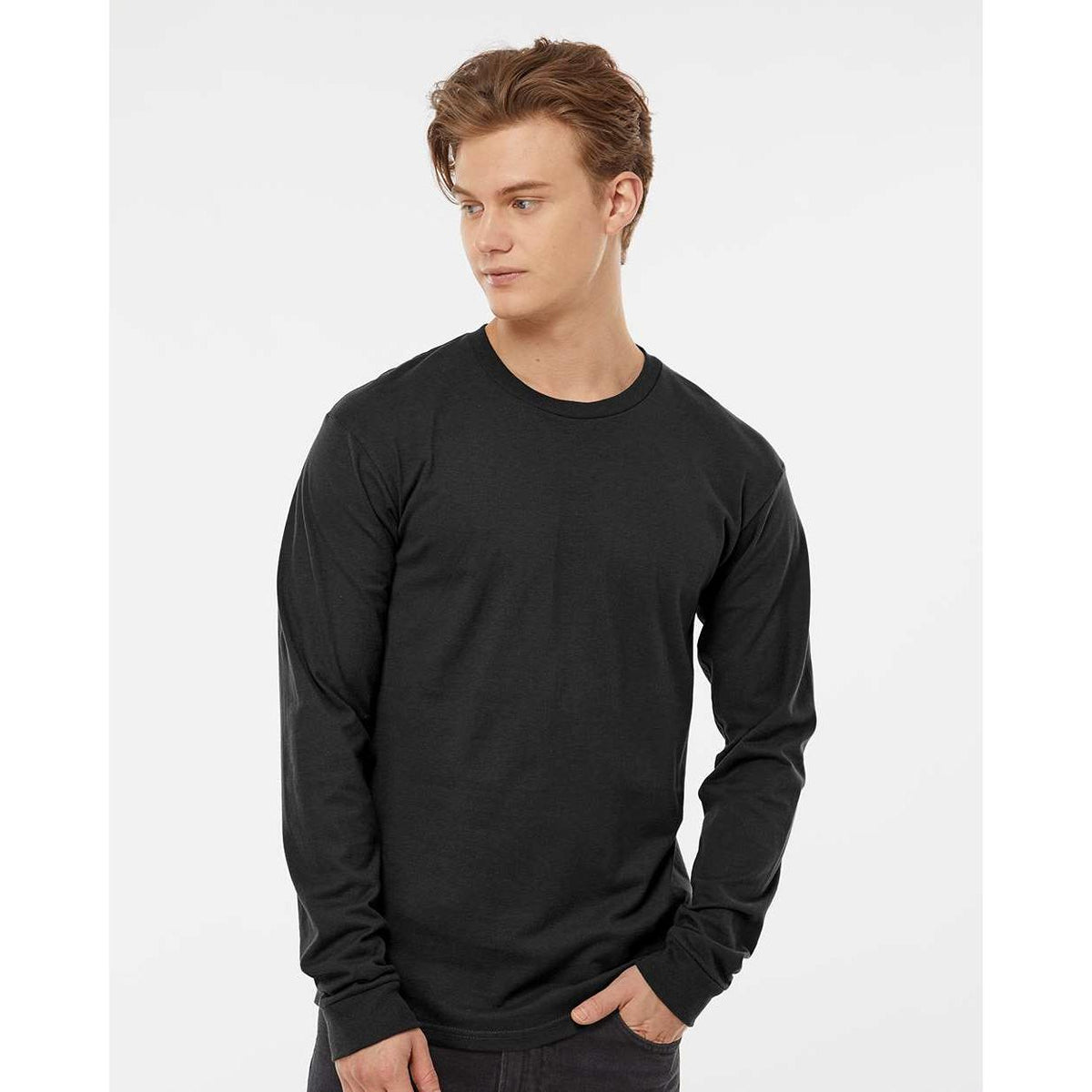 no-logo Tultex Unisex Jersey Long Sleeve T-Shirt-T-Shirts - Long Sleeve-Tultex-Thread Logic