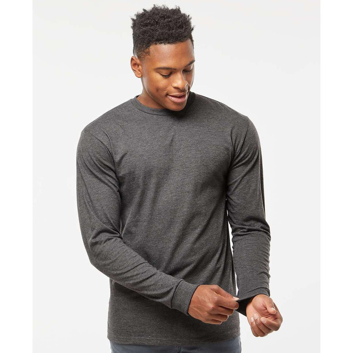 no-logo Tultex Unisex Jersey Long Sleeve T-Shirt-T-Shirts - Long Sleeve-Tultex-Thread Logic