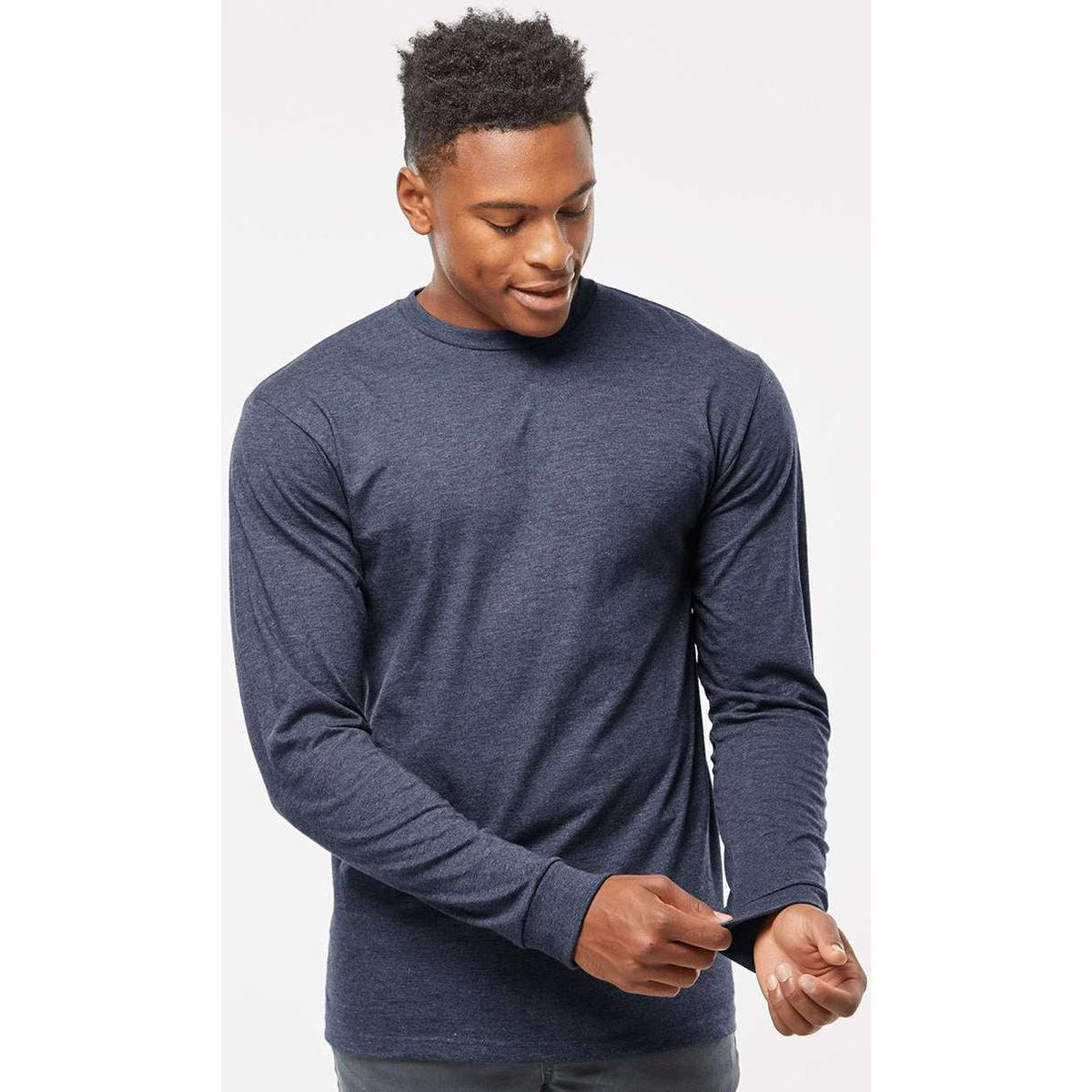 no-logo Tultex Unisex Jersey Long Sleeve T-Shirt-T-Shirts - Long Sleeve-Tultex-Thread Logic