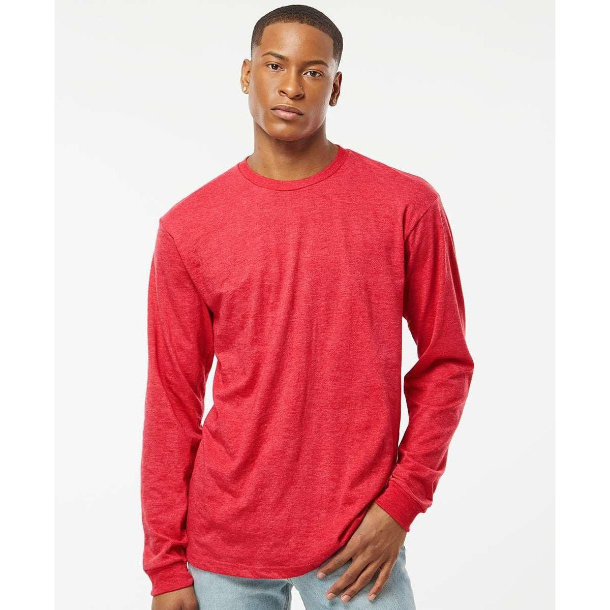 no-logo Tultex Unisex Jersey Long Sleeve T-Shirt-T-Shirts - Long Sleeve-Tultex-Thread Logic