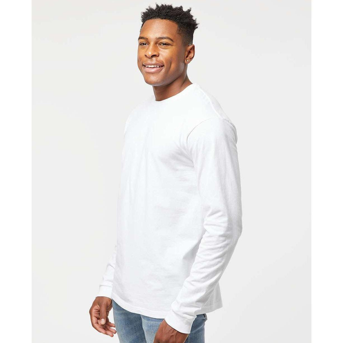 no-logo Tultex Unisex Jersey Long Sleeve T-Shirt-T-Shirts - Long Sleeve-Tultex-Thread Logic