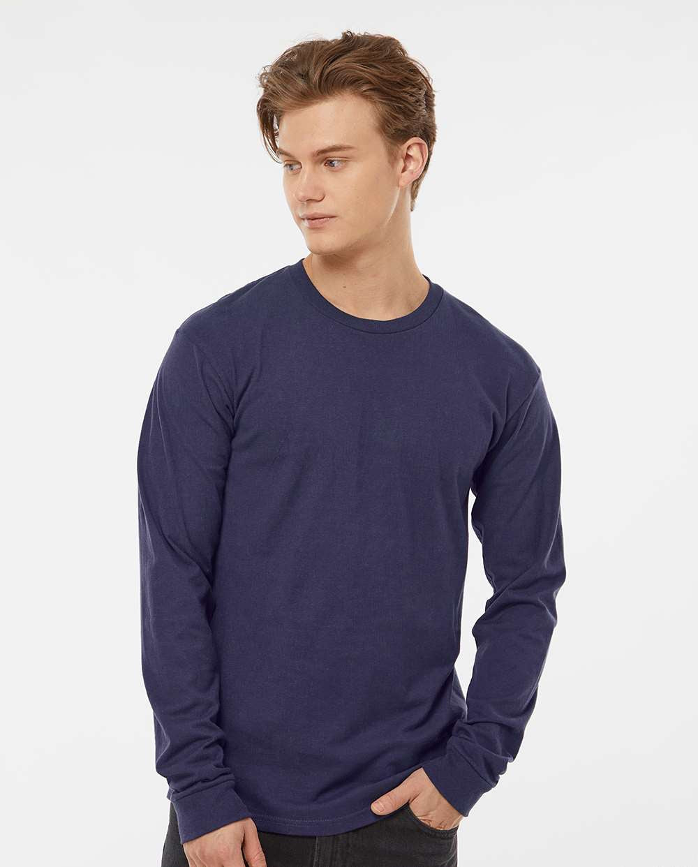 no-logo Tultex Unisex Jersey Long Sleeve T-Shirt-T-Shirts - Long Sleeve-Tultex-Thread Logic