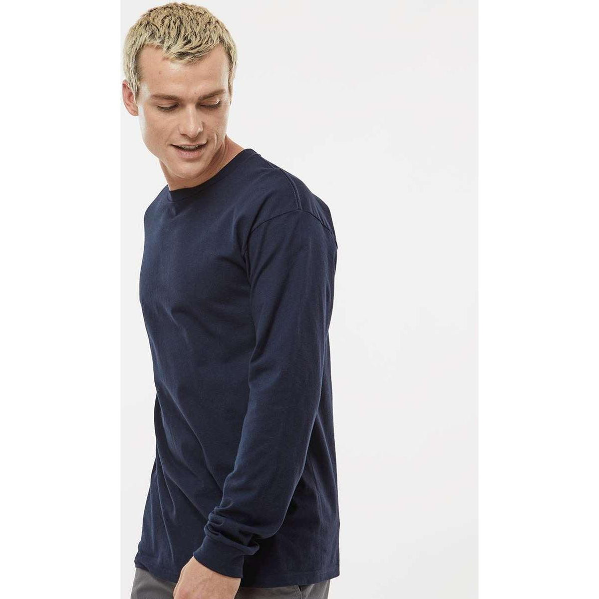 no-logo Tultex Unisex Jersey Long Sleeve T-Shirt-T-Shirts - Long Sleeve-Tultex-Thread Logic