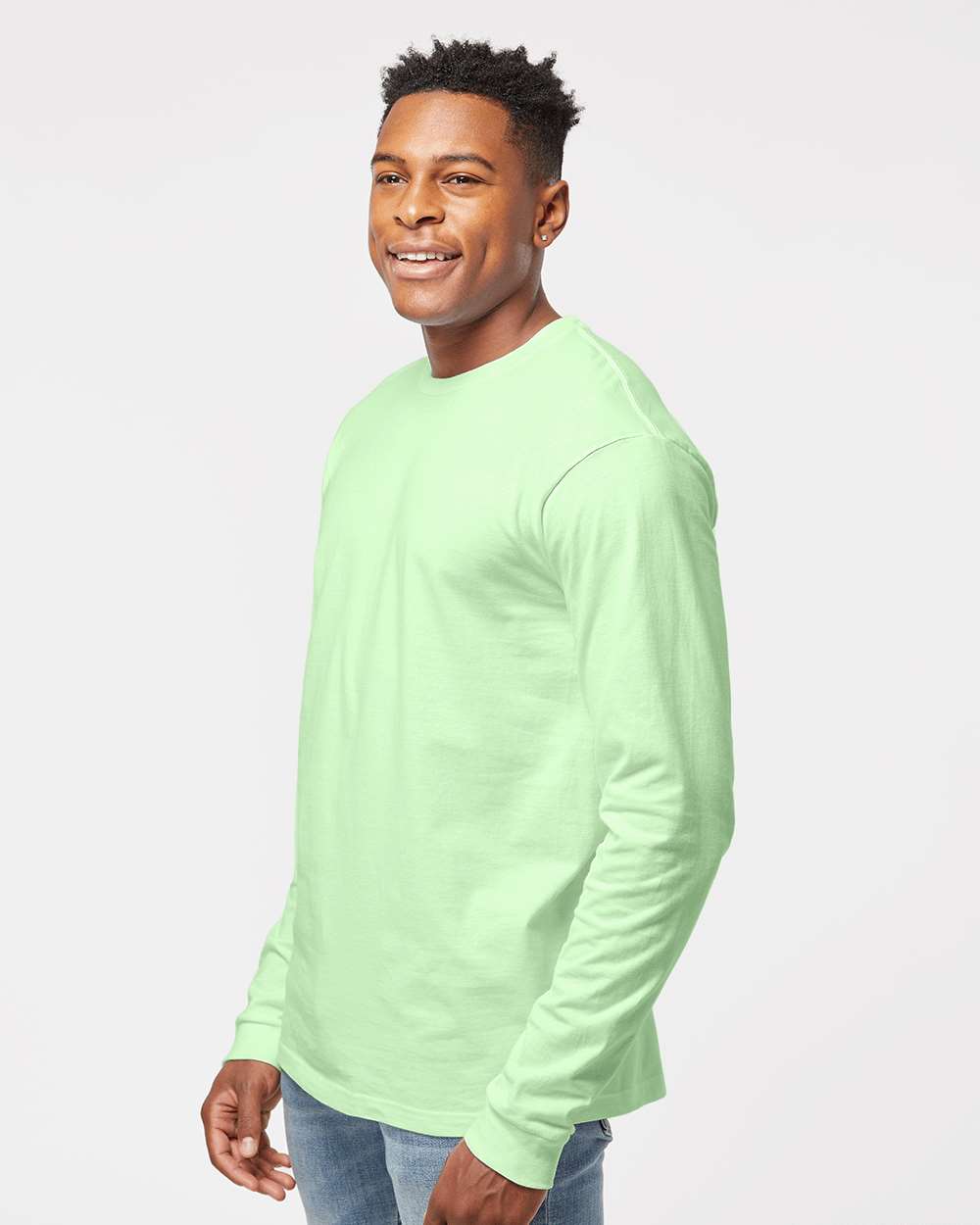 no-logo Tultex Unisex Jersey Long Sleeve T-Shirt-T-Shirts - Long Sleeve-Tultex-Thread Logic