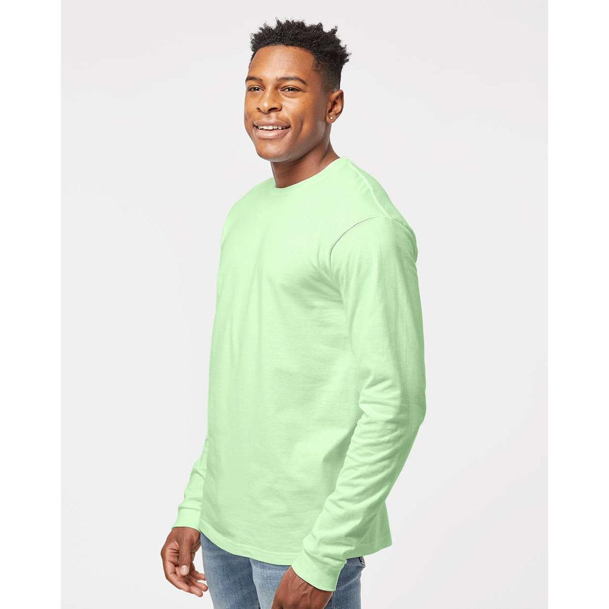 no-logo Tultex Unisex Jersey Long Sleeve T-Shirt-T-Shirts - Long Sleeve-Tultex-Thread Logic