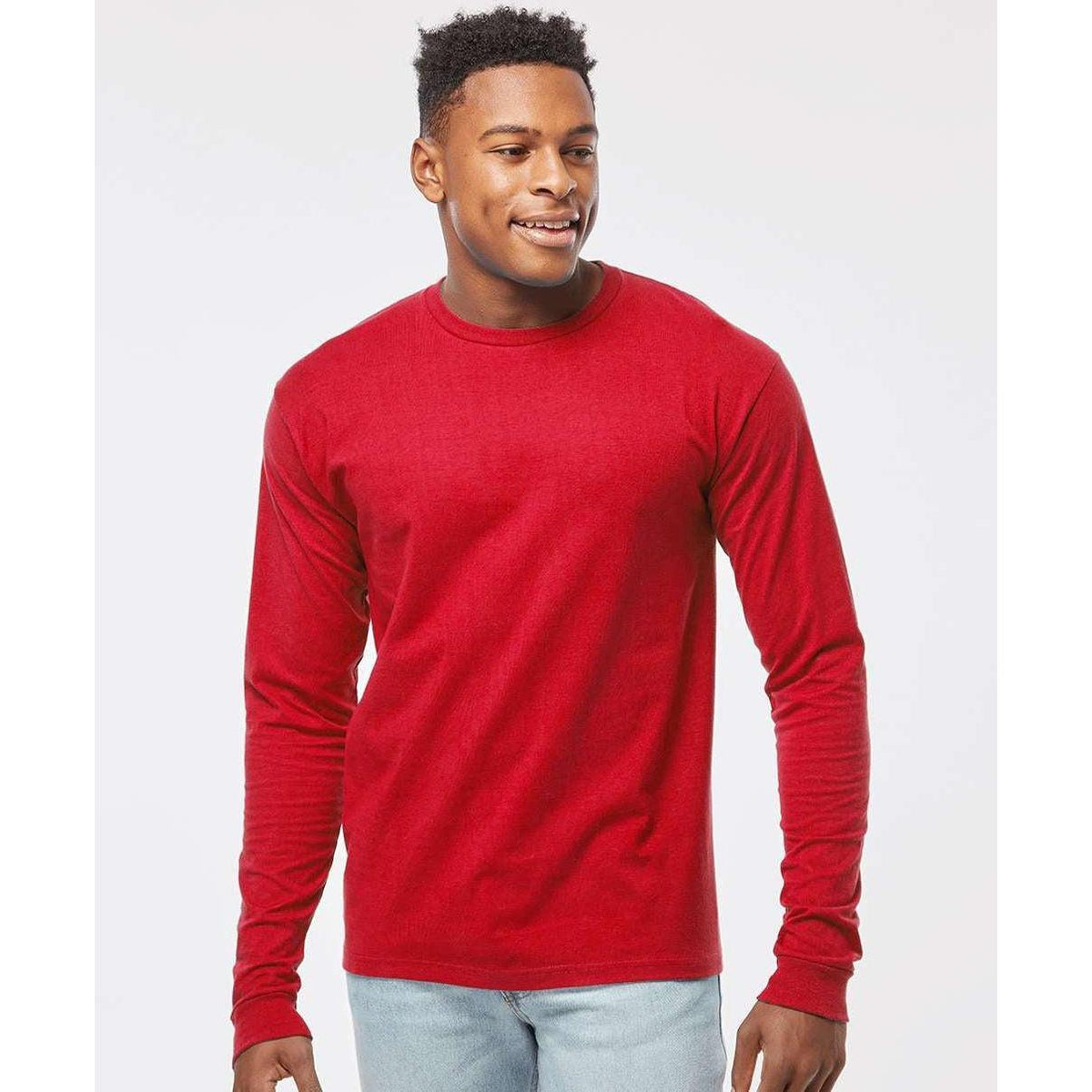 no-logo Tultex Unisex Jersey Long Sleeve T-Shirt-T-Shirts - Long Sleeve-Tultex-Thread Logic