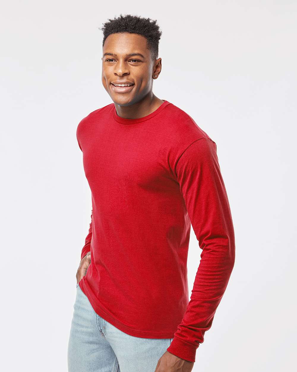 no-logo Tultex Unisex Jersey Long Sleeve T-Shirt-T-Shirts - Long Sleeve-Tultex-Thread Logic