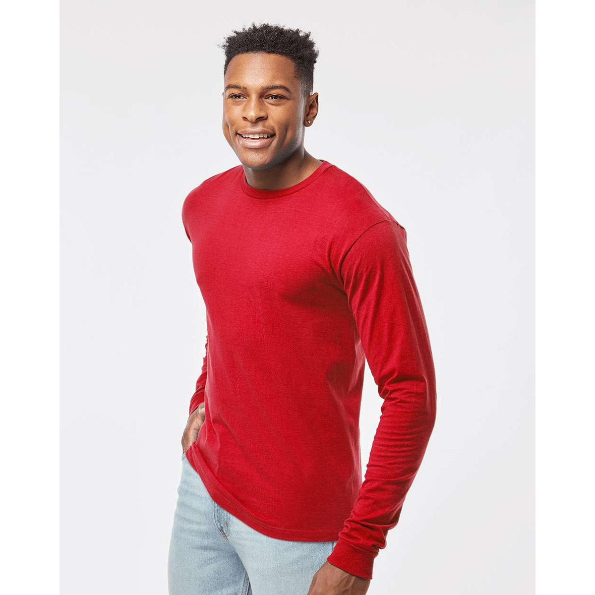 no-logo Tultex Unisex Jersey Long Sleeve T-Shirt-T-Shirts - Long Sleeve-Tultex-Thread Logic
