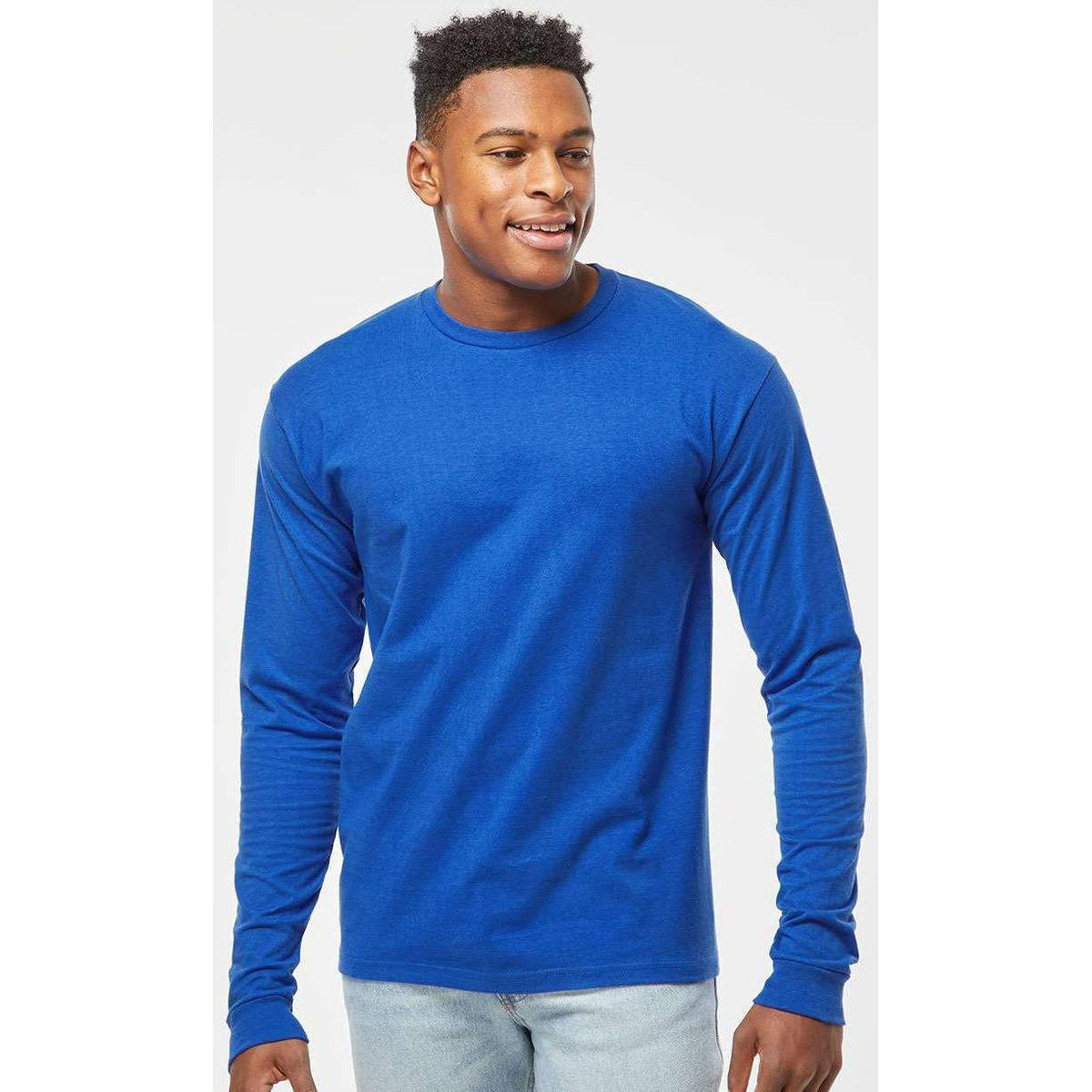 no-logo Tultex Unisex Jersey Long Sleeve T-Shirt-T-Shirts - Long Sleeve-Tultex-Thread Logic