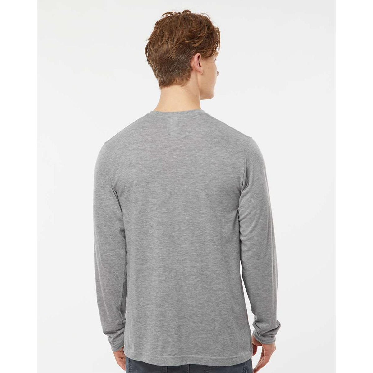 no-logo Tultex Unisex Poly-Rich Long Sleeve T-Shirt-T-Shirts - Long Sleeve-Tultex-Thread Logic