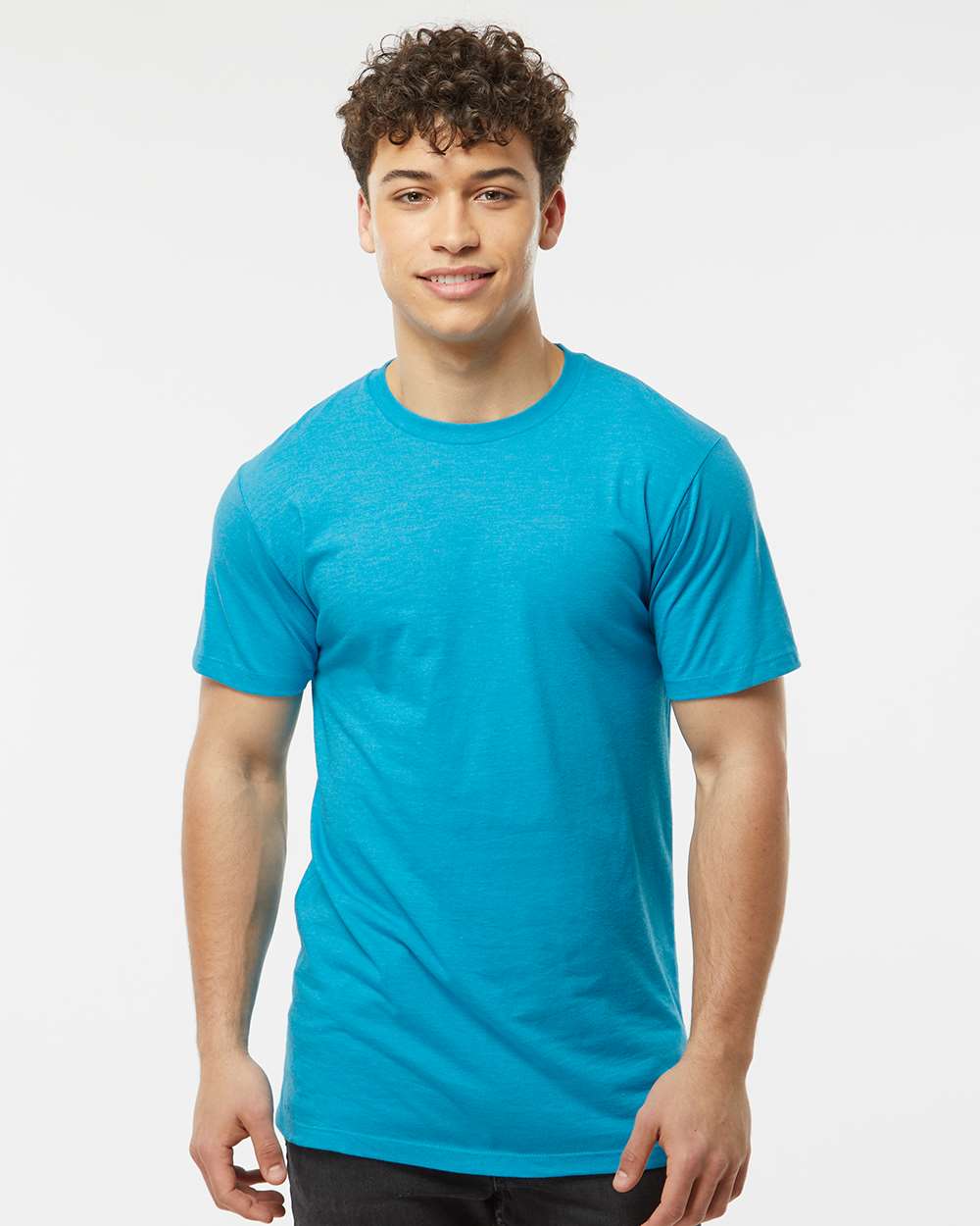 no-logo Tultex Unisex Premium Cotton Blend T-Shirt-T-Shirts-Tultex-Thread Logic