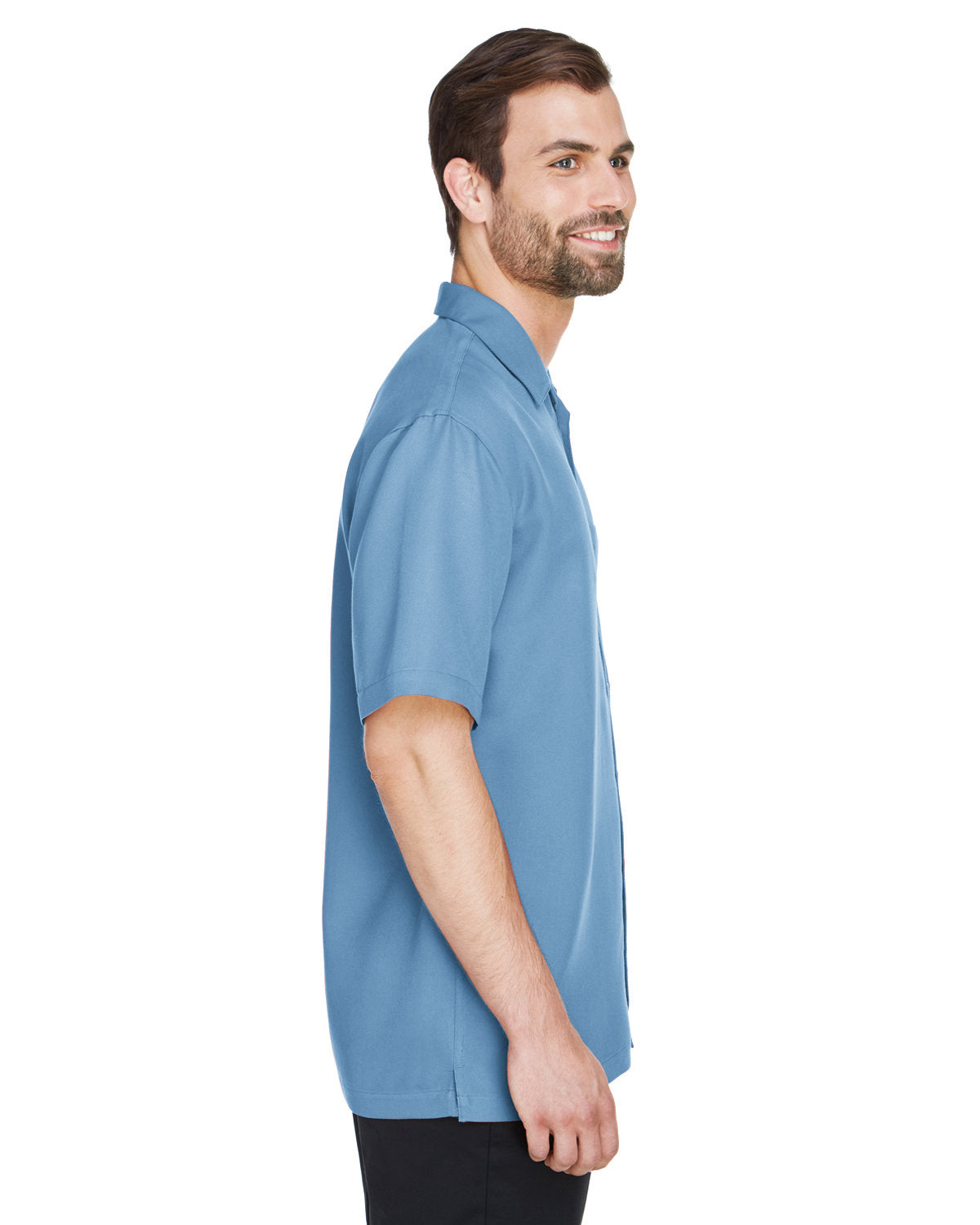 no-logo UltraClub Cabana Breeze Camp Shirt-Men's Dress Shirts-UltraClub-Thread Logic