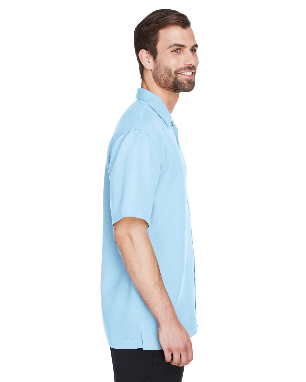 no-logo UltraClub Cabana Breeze Camp Shirt-Men's Dress Shirts-UltraClub-Thread Logic