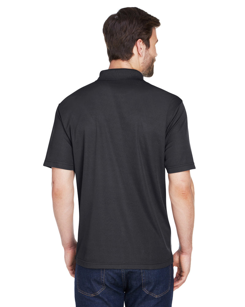 no-logo UltraClub Cool & Dry Mesh Pique Polo-Men's Polos-UltraClub-Thread Logic