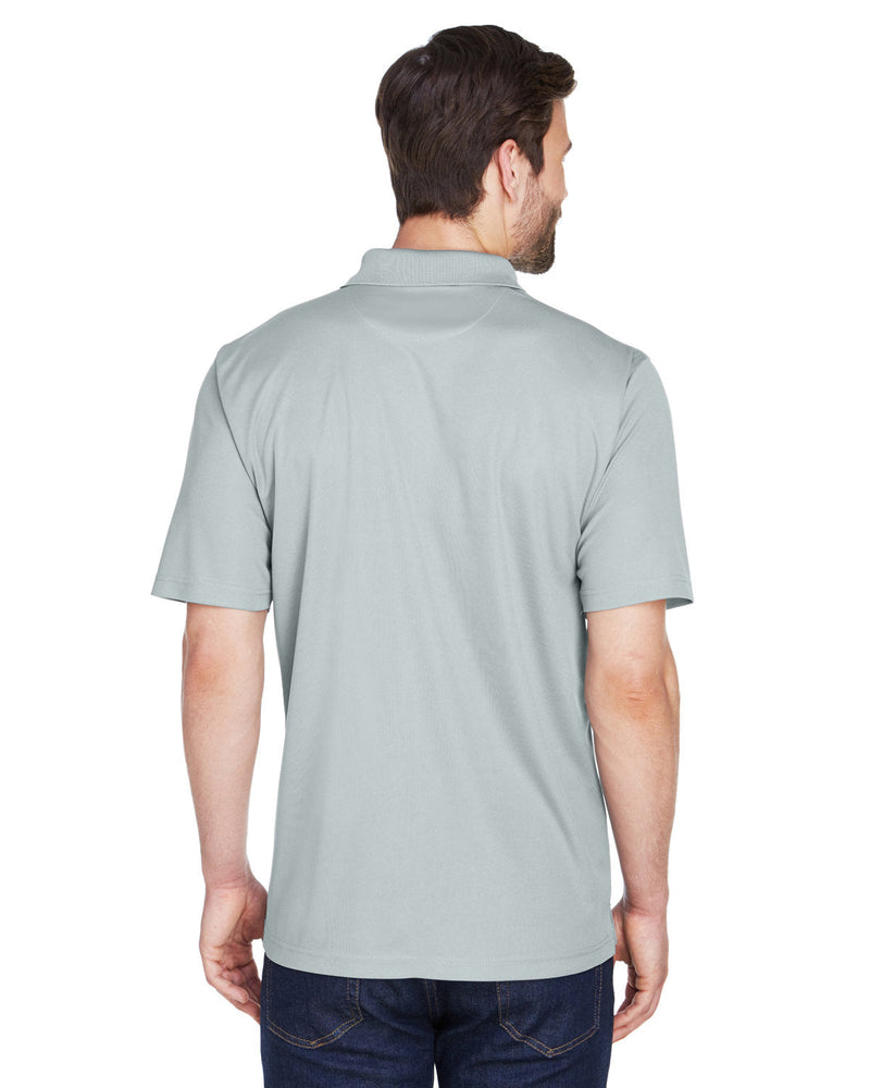 no-logo UltraClub Cool & Dry Mesh Pique Polo-Men's Polos-UltraClub-Thread Logic