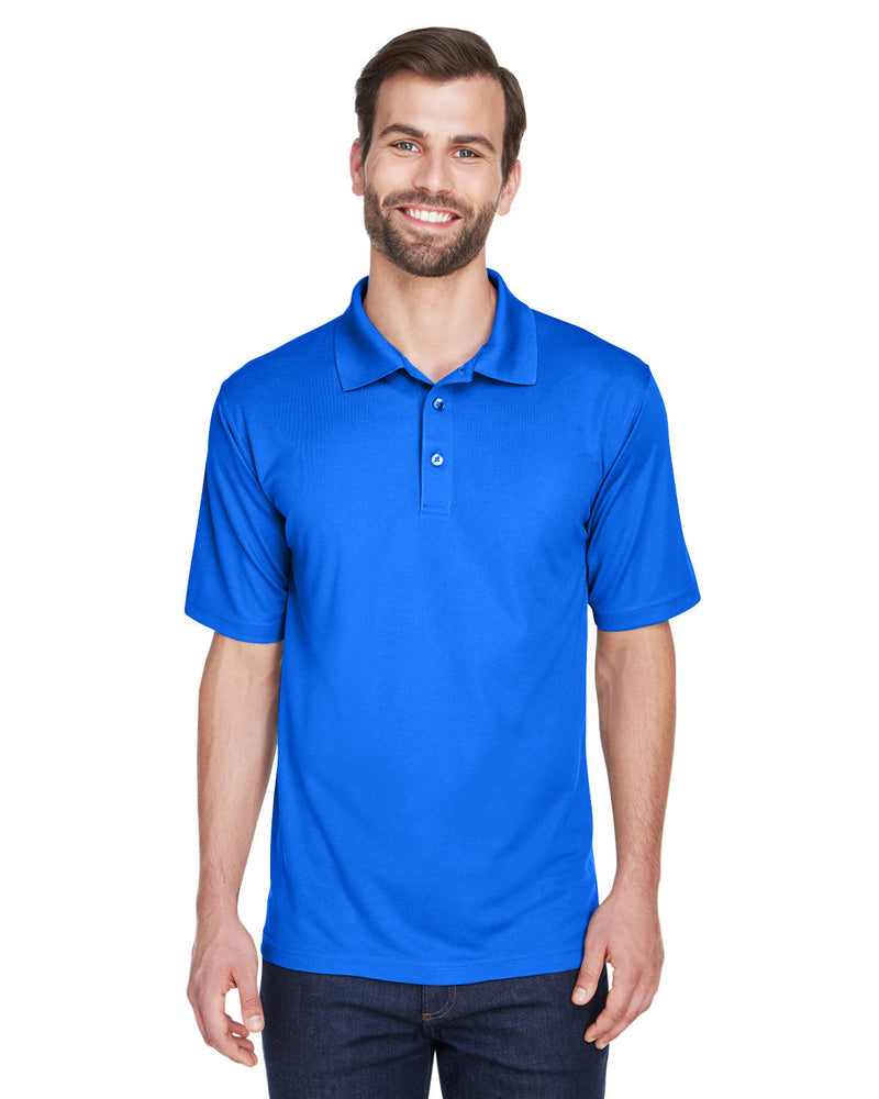  UltraClub Cool & Dry Mesh Pique Polo-Men's Polos-UltraClub-Royal-S-Thread Logic