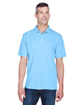  UltraClub Cool & Dry Stain-Release Performance Polo-Men's Polos-UltraClub-Columbia Blue-S-Thread Logic