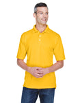  UltraClub Cool & Dry Stain-Release Performance Polo-Men's Polos-UltraClub-Gold-S-Thread Logic