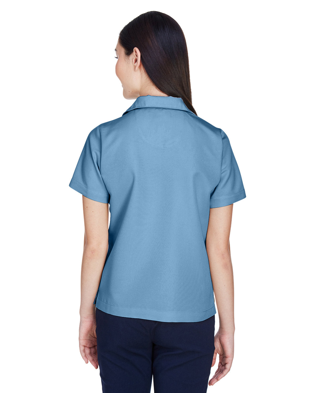 no-logo UltraClub Ladies Cabana Breeze Camp Shirt-Ladies Dress Shirts-UltraClub-Thread Logic