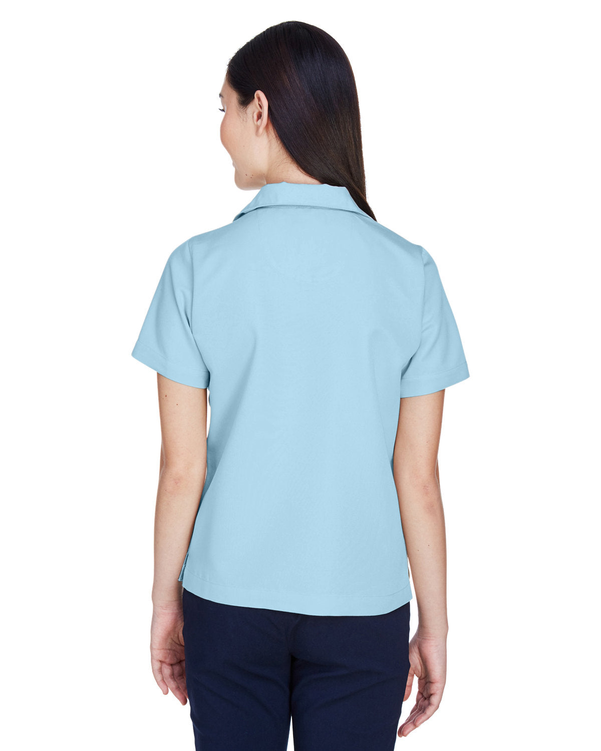 no-logo UltraClub Ladies Cabana Breeze Camp Shirt-Ladies Dress Shirts-UltraClub-Thread Logic