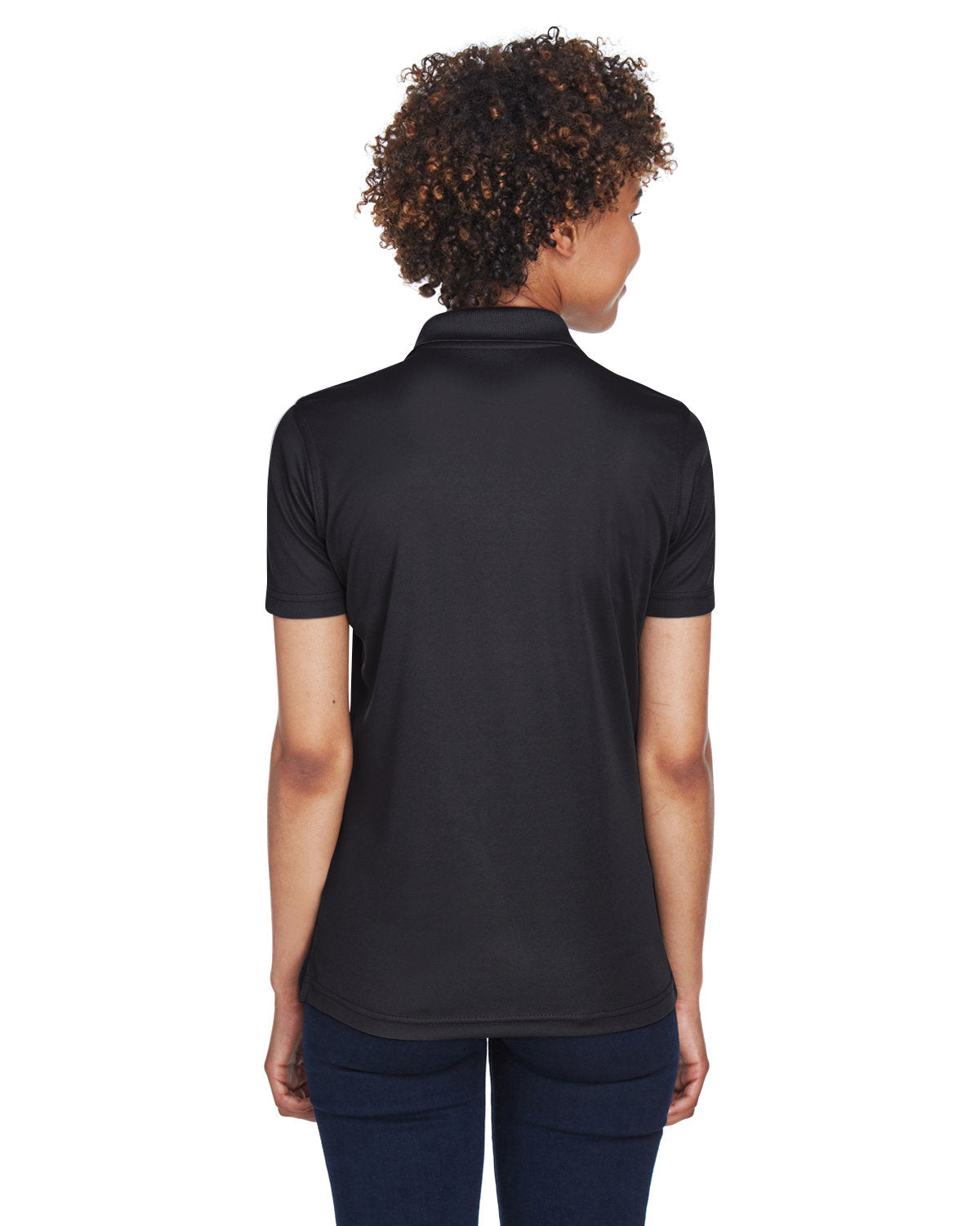 no-logo UltraClub Ladies Cool & Dry Mesh Pique Polo-Ladies Polos-UltraClub-Thread Logic