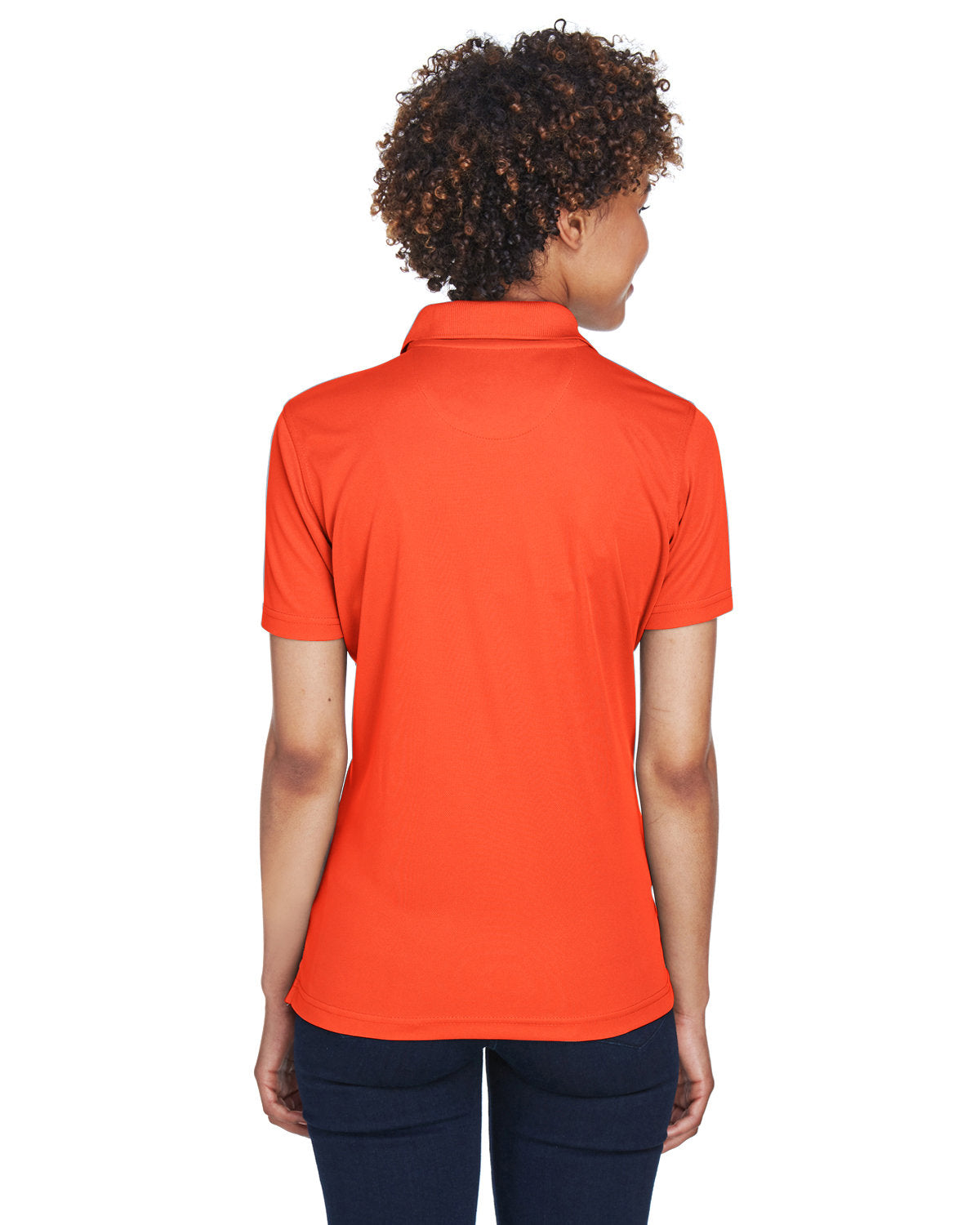 no-logo UltraClub Ladies Cool & Dry Mesh Pique Polo-Ladies Polos-UltraClub-Thread Logic