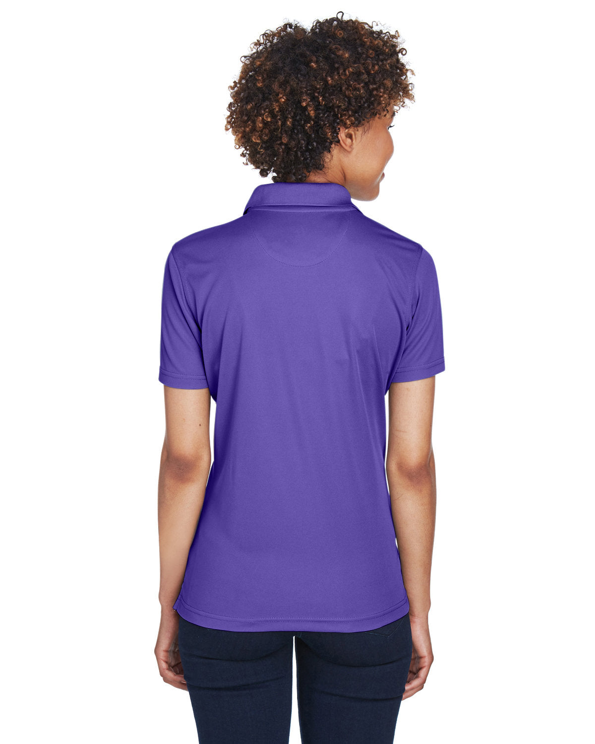 no-logo UltraClub Ladies Cool & Dry Mesh Pique Polo-Ladies Polos-UltraClub-Thread Logic