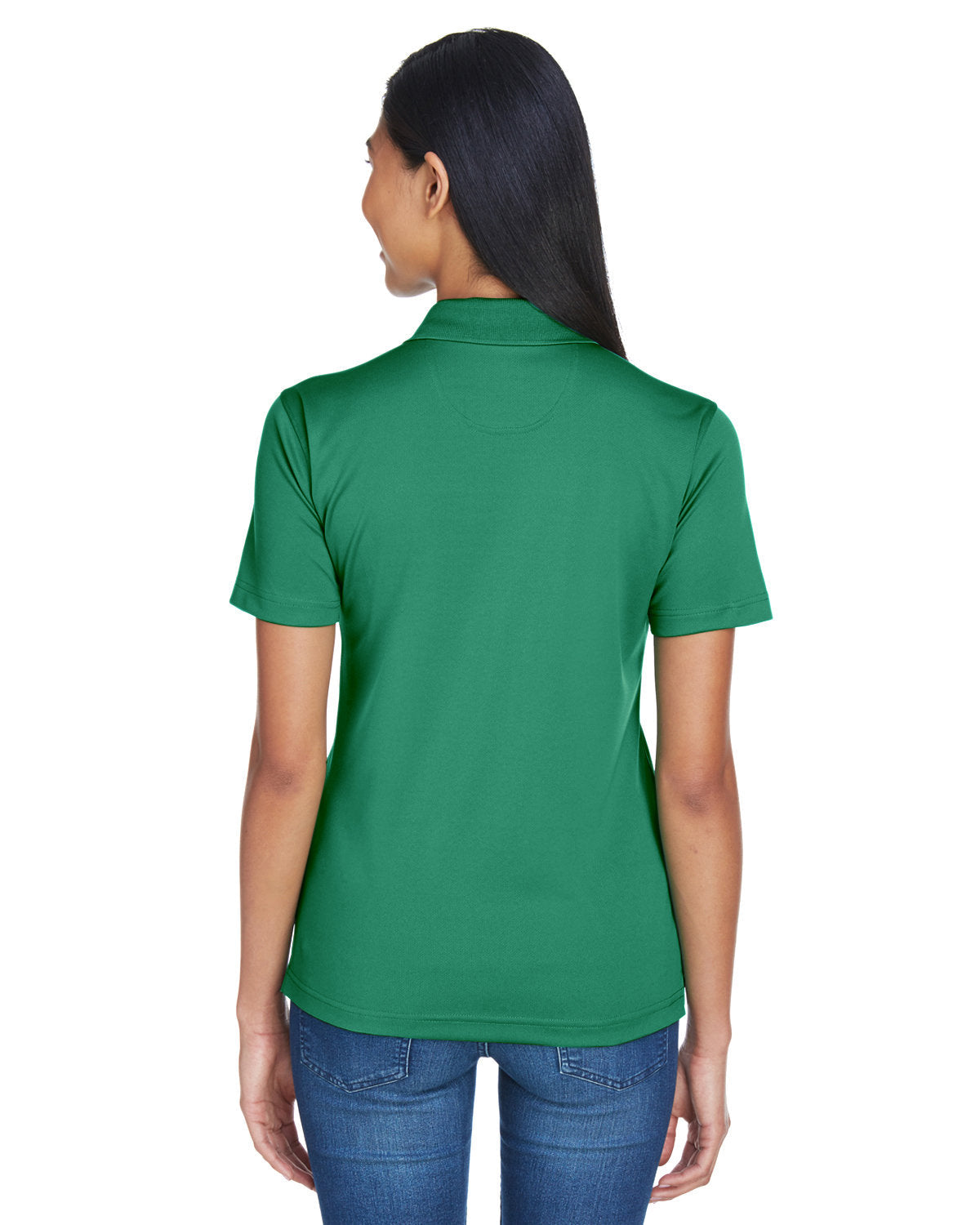 no-logo UltraClub Ladies Cool & Dry Sport Polo-Ladies Polos-UltraClub-Thread Logic