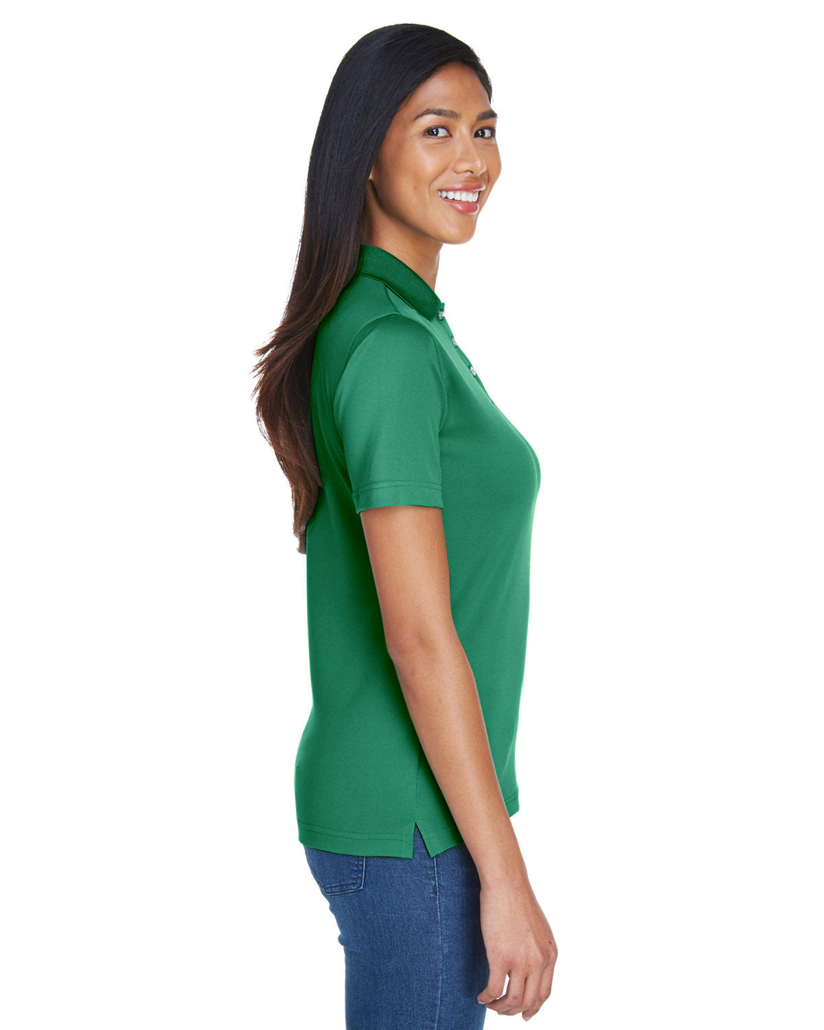 no-logo UltraClub Ladies Cool & Dry Sport Polo-Ladies Polos-UltraClub-Thread Logic