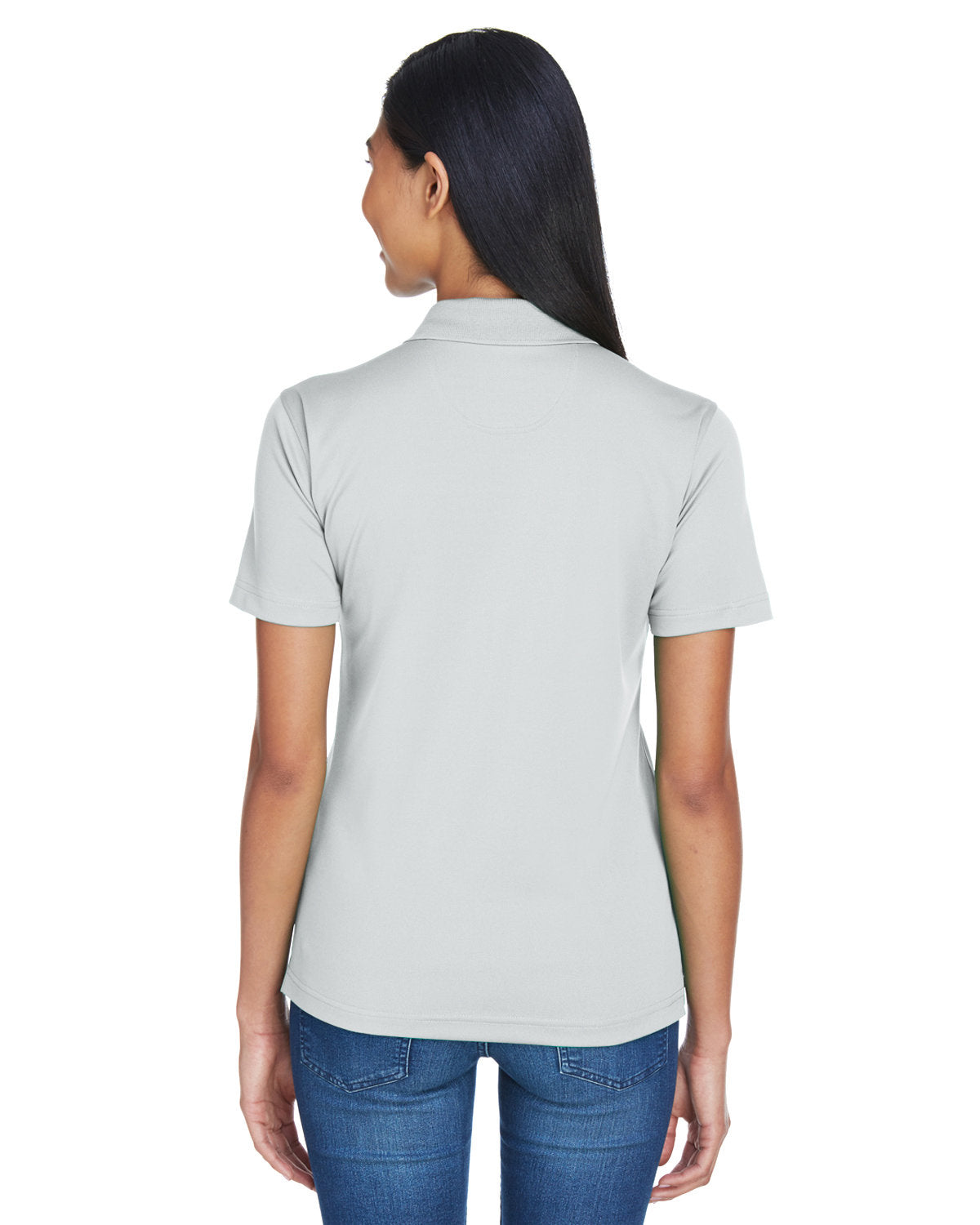 no-logo UltraClub Ladies Cool & Dry Sport Polo-Ladies Polos-UltraClub-Thread Logic