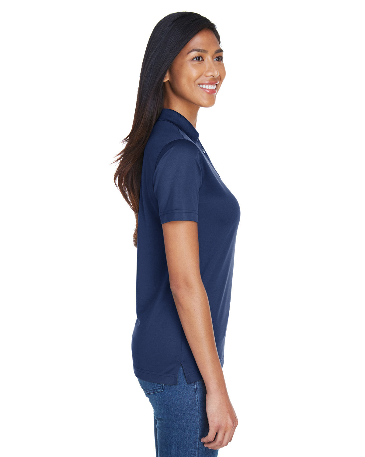 no-logo UltraClub Ladies Cool & Dry Sport Polo-Ladies Polos-UltraClub-Thread Logic