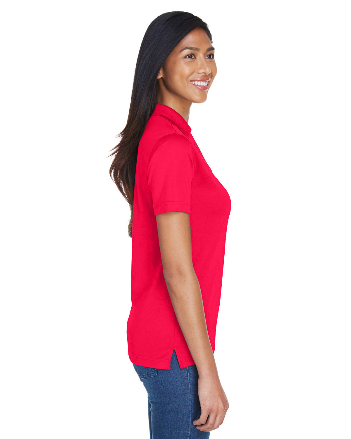 no-logo UltraClub Ladies Cool & Dry Sport Polo-Ladies Polos-UltraClub-Thread Logic