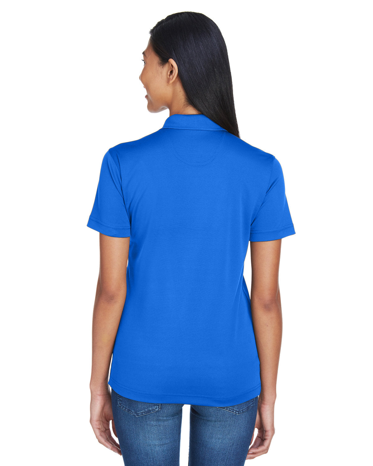 no-logo UltraClub Ladies Cool & Dry Sport Polo-Ladies Polos-UltraClub-Thread Logic
