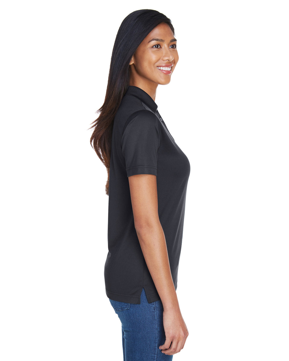 no-logo UltraClub Ladies Cool & Dry Sport Polo-Ladies Polos-UltraClub-Thread Logic