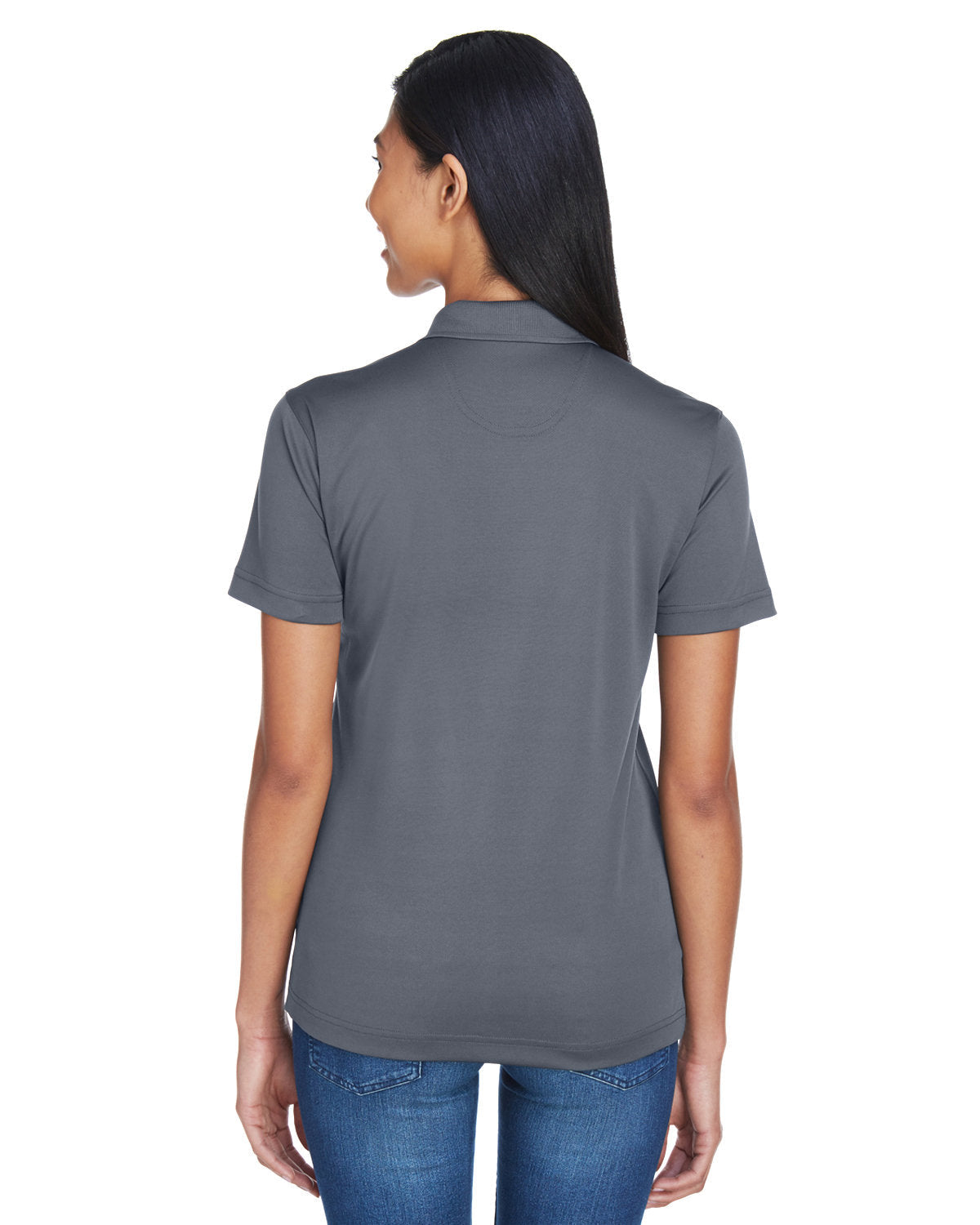 no-logo UltraClub Ladies Cool & Dry Sport Polo-Ladies Polos-UltraClub-Thread Logic