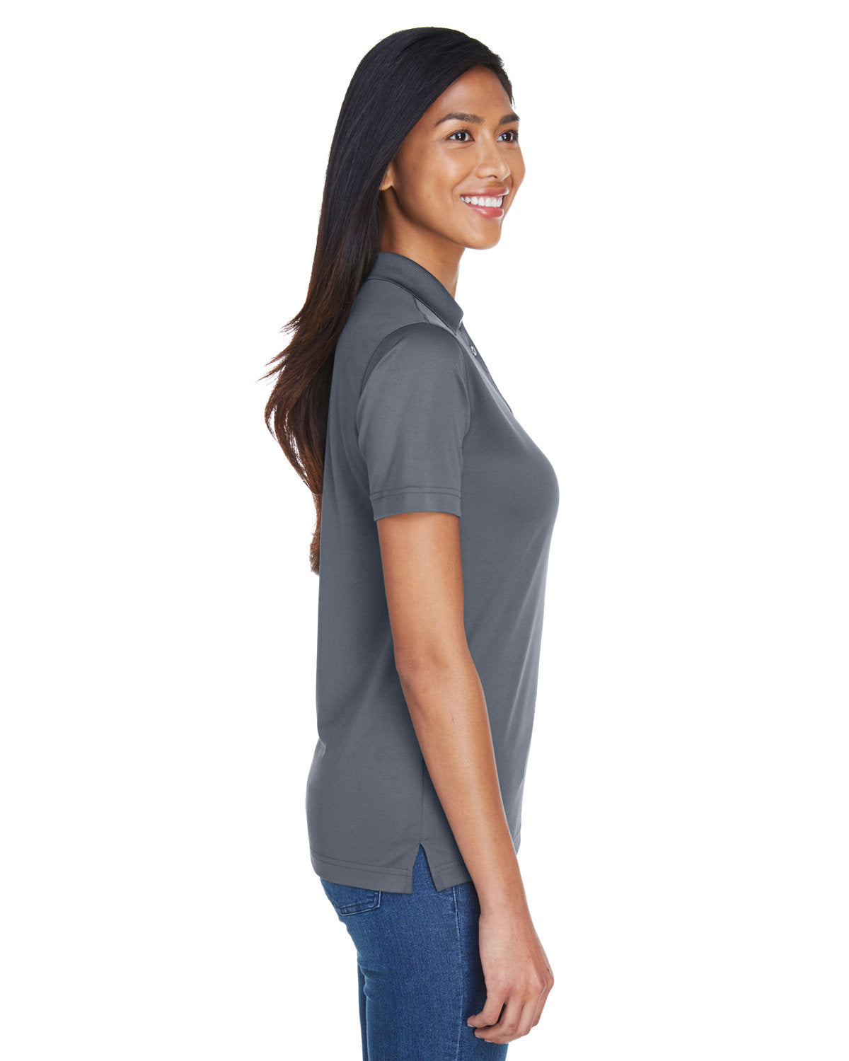 no-logo UltraClub Ladies Cool & Dry Sport Polo-Ladies Polos-UltraClub-Thread Logic