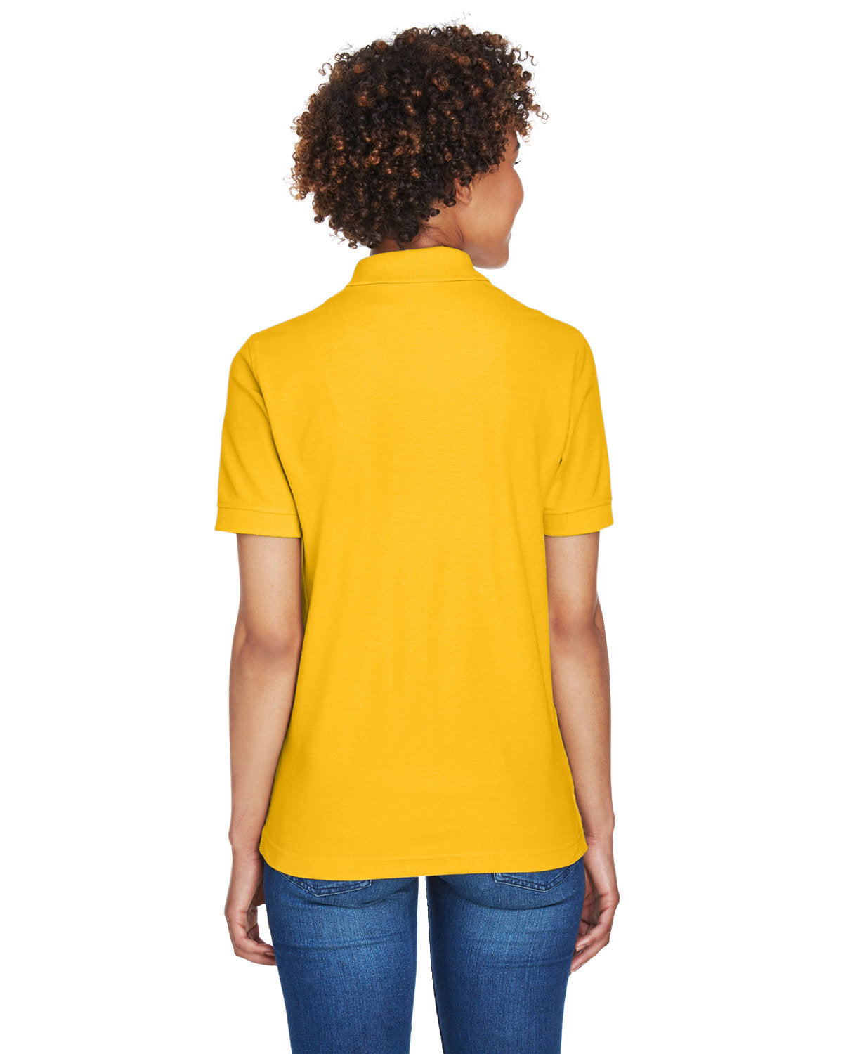 no-logo UltraClub Ladies Whisper Pique Polo-Ladies Polos-UltraClub-Thread Logic