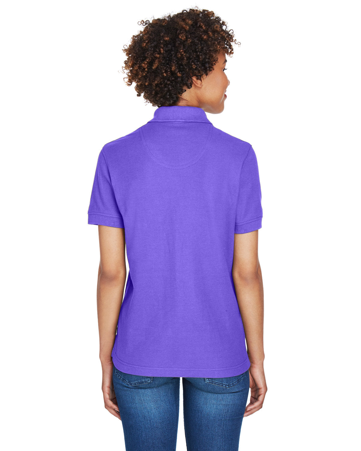 UltraClub 8541 Polo Shirt With Custom Embroidery