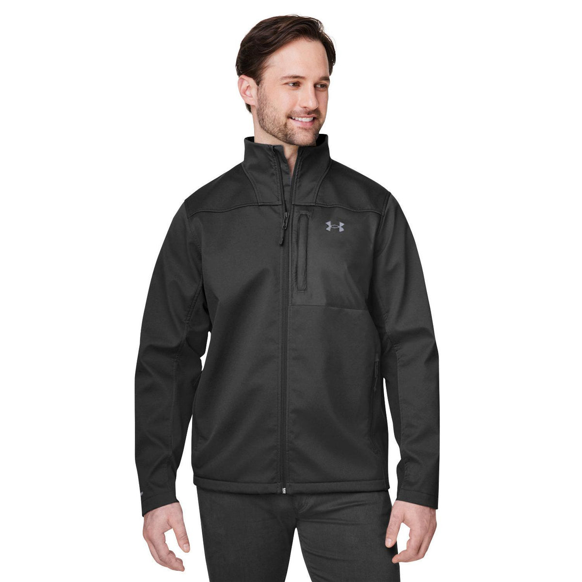 no-logo  Under Armour ColdGear Infrared Shield 2.0 Jacket-Under Armour-Black-S-Thread Logic
