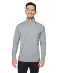  Under Armour Command Quarter-Zip-Knits and Layering-Under Armour-Grey/White-S-Thread Logic