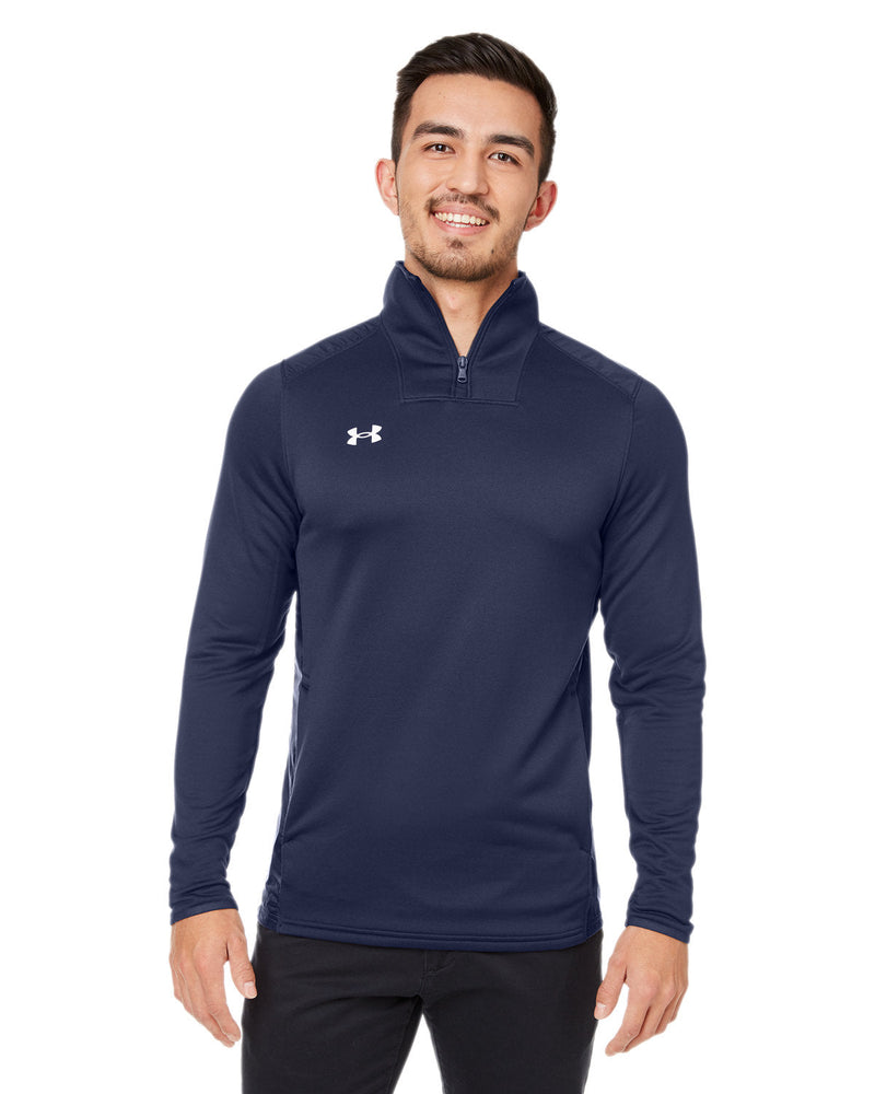  Under Armour Command Quarter-Zip-Knits and Layering-Under Armour-Navy/White-S-Thread Logic