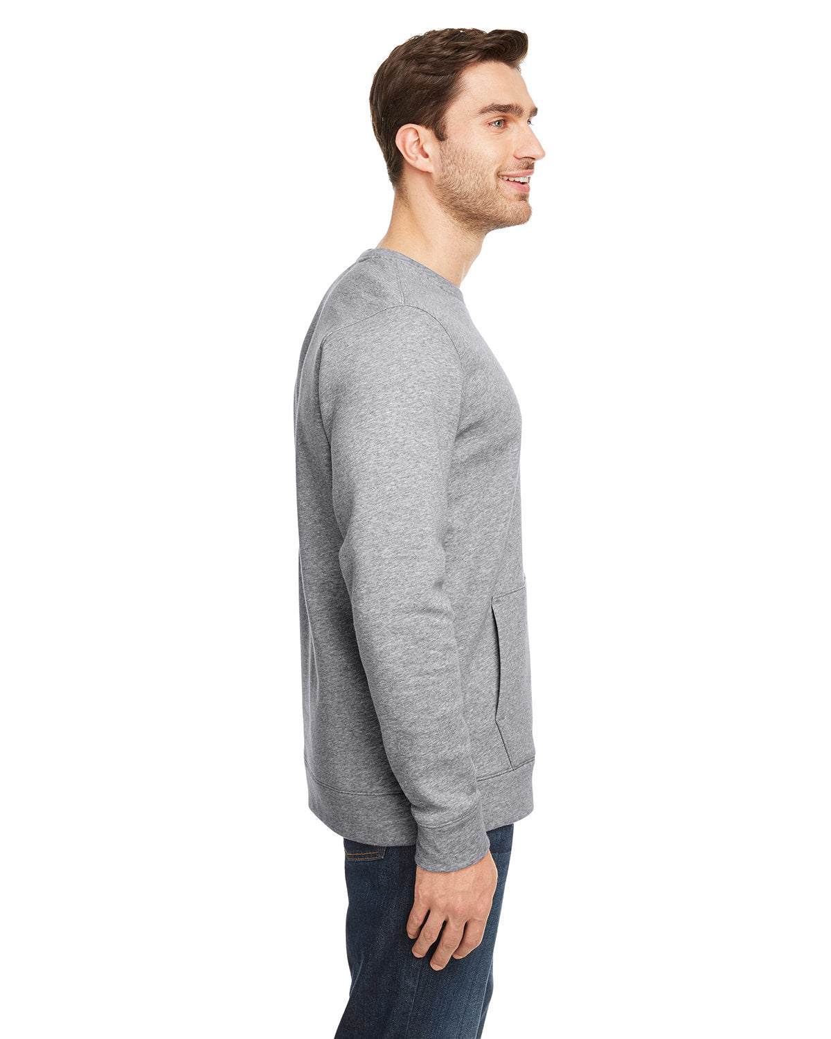 no-logo Under Armour Hustle Fleece Crewneck Sweatshirt-Men's Layering-Under Armour-Thread Logic