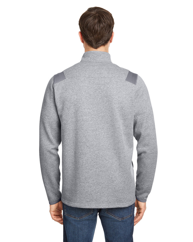 no-logo Under Armour Hustle Quarter-Zip Pullover Sweatshirt-Men's Layering-Under Armour-Thread Logic