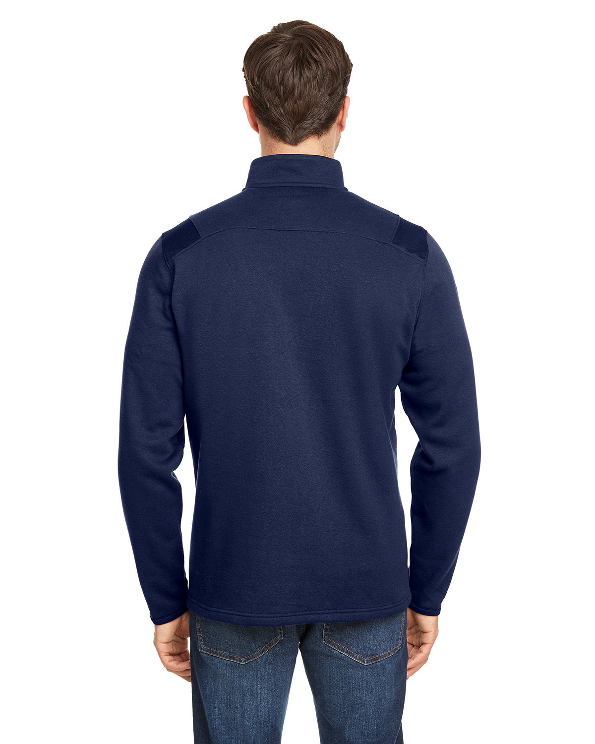 no-logo Under Armour Hustle Quarter-Zip Pullover Sweatshirt-Men's Layering-Under Armour-Thread Logic