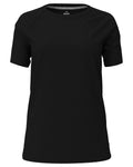 Under Armour Ladies Athletics T-Shirt-Under Armour-Black/White-XS-Thread Logic