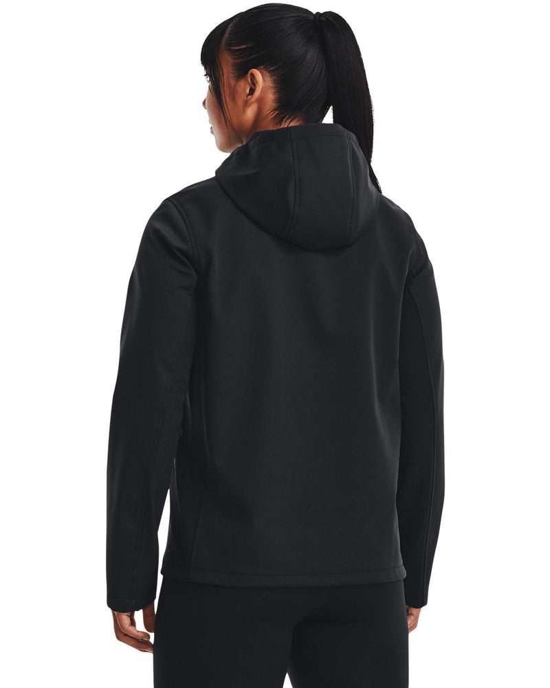 no-logo Under Armour Ladies ColdGear Infrared Shield 2.0 Hooded Jacket-Under Armour-Thread Logic
