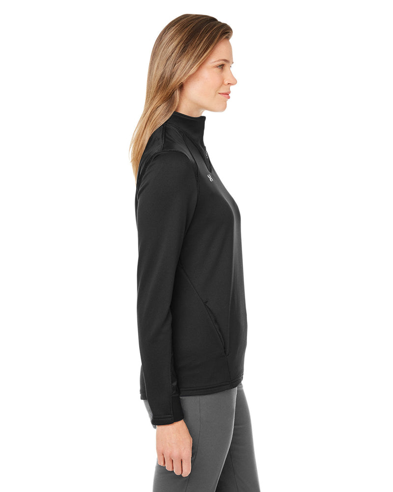 no-logo Under Armour Ladies Command Quarter-Zip-Knits and Layering-Under Armour-Thread Logic