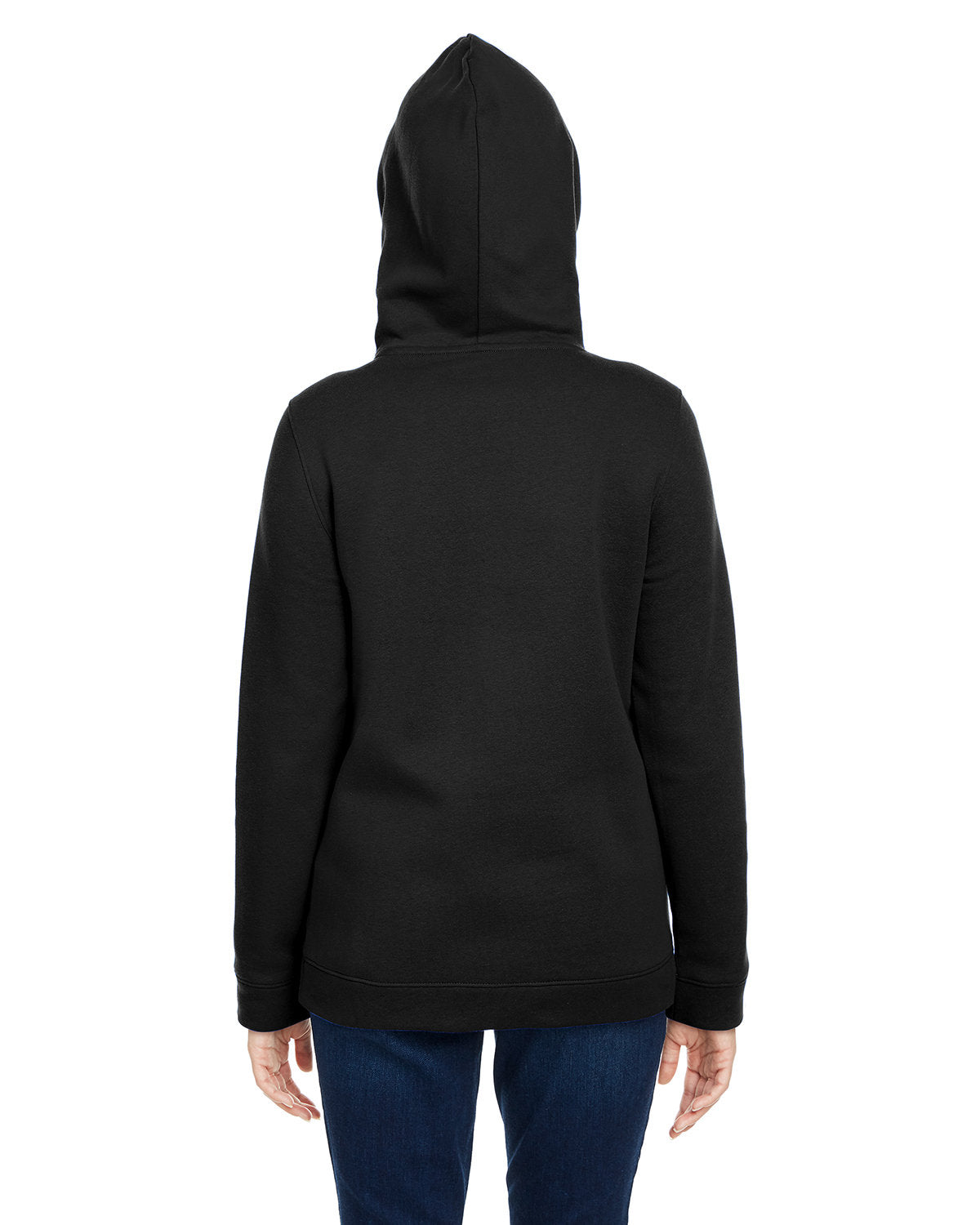 no-logo Under Armour Ladies Hustle Pullover Hooded Sweatshirt-Ladies Layering-Under Armour-Thread Logic