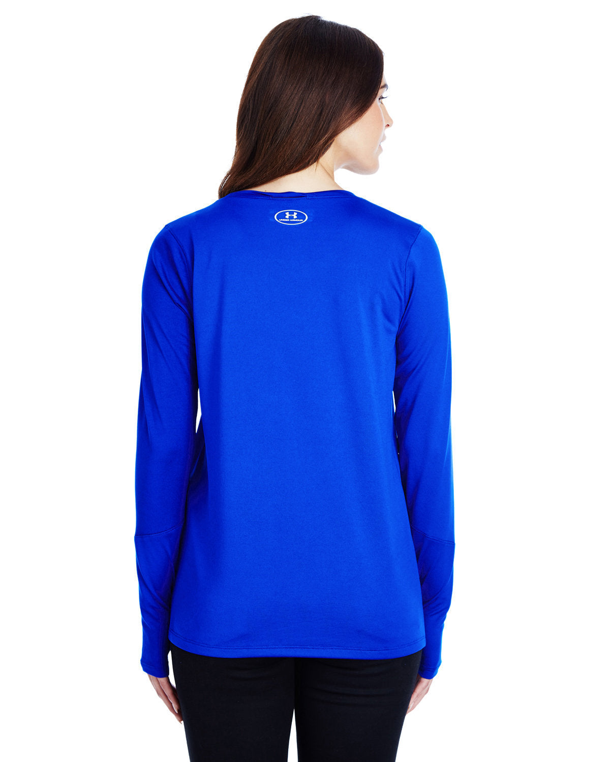 no-logo Under Armour Ladies Long-Sleeve Locker T-Shirt 2.0-Ladies T Shirts-Under Armour-Thread Logic