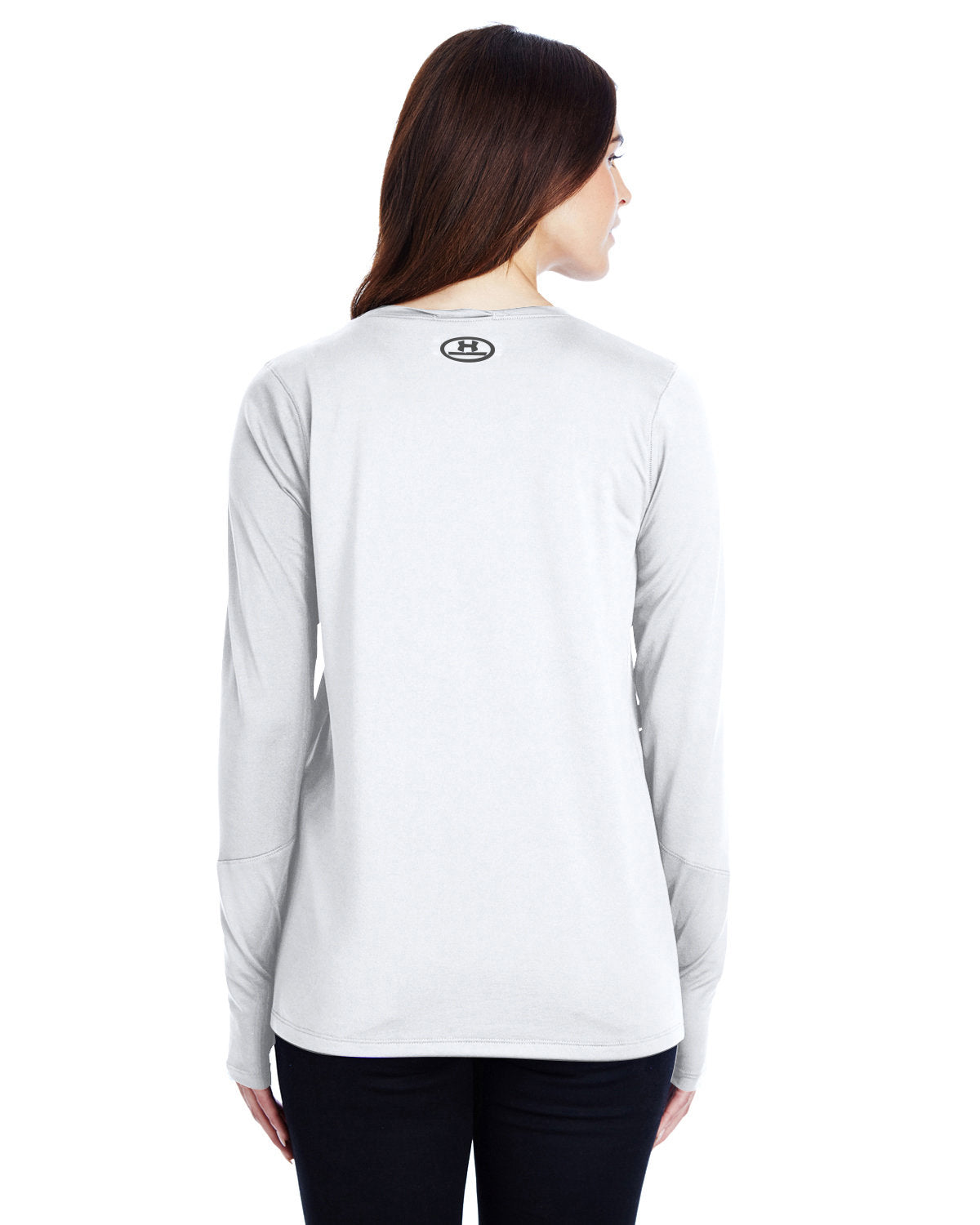 no-logo Under Armour Ladies Long-Sleeve Locker T-Shirt 2.0-Ladies T Shirts-Under Armour-Thread Logic